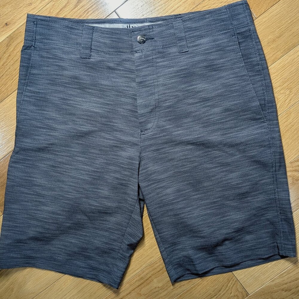 Callaway Men's Black Golf Shorts Size 30, 9" inseam